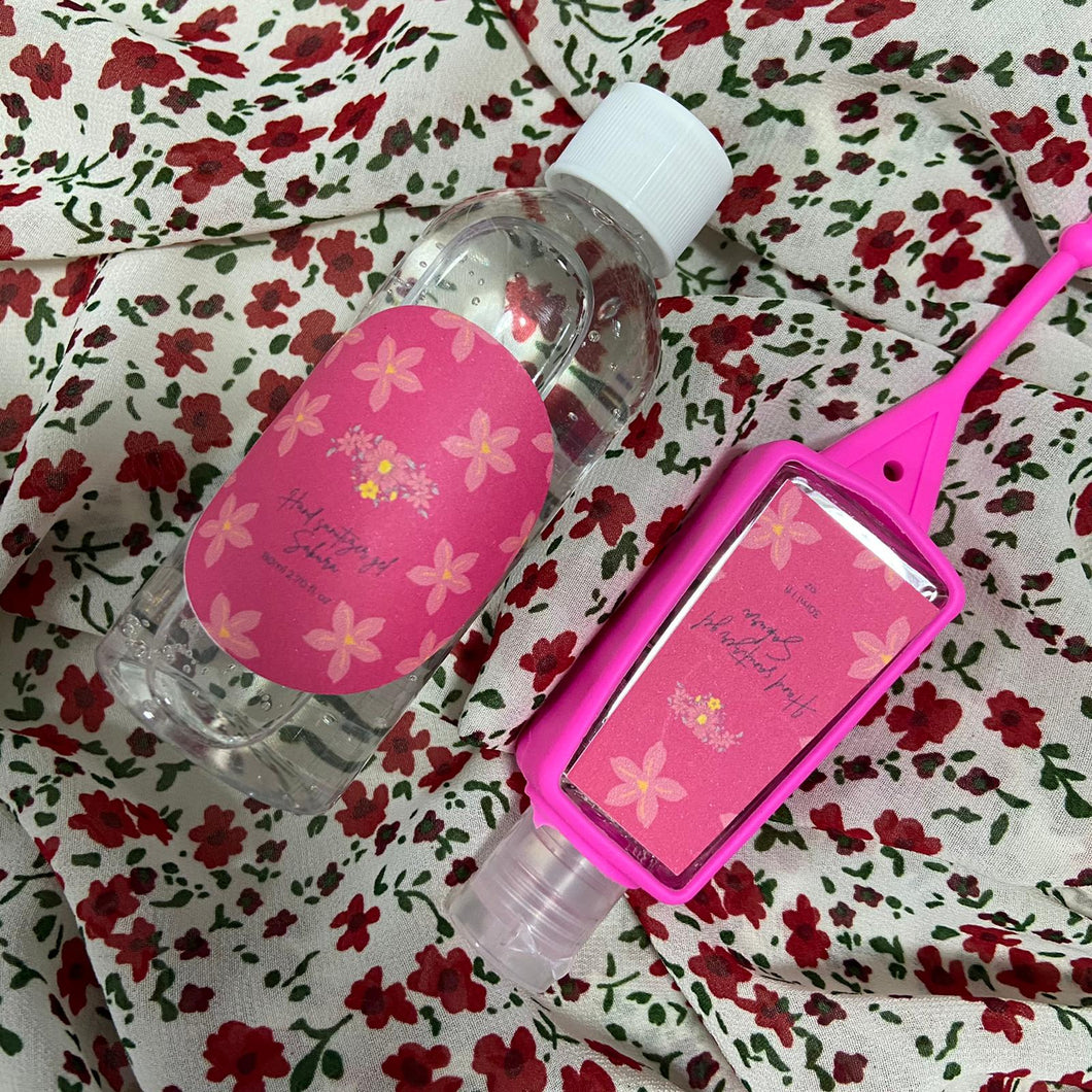 Sakura Scented Hand Sanitizer & Refill Bottle